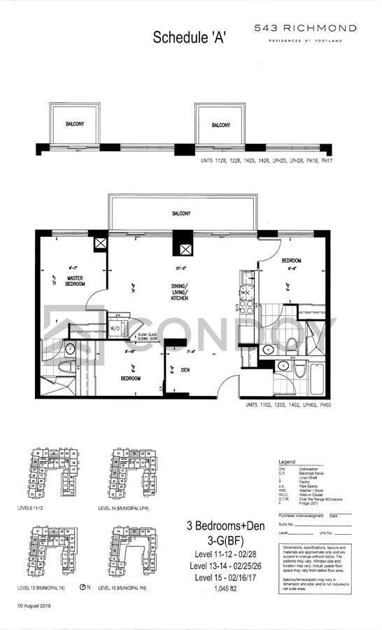 543 RICHMOND STREET WEST DISTRESS SALE ASSIGNMENT, From $1,020,000, 3 Bath, 1045sq.ft, 3 Bed, 3 Bath, West