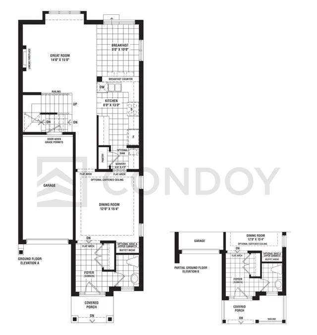Trails of Whitevale Towns Lily Floor Plan