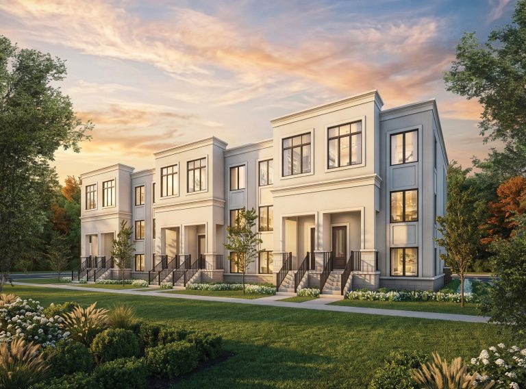 Rendering AVELLA Townhomes