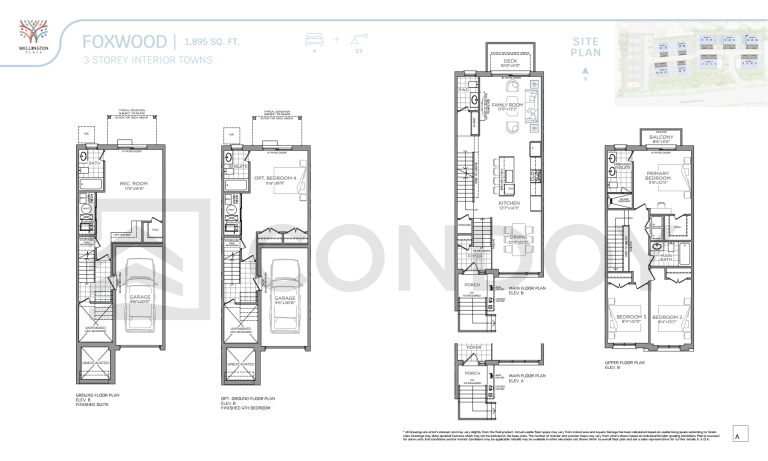 Wellington Place Foxwood Floor Plan