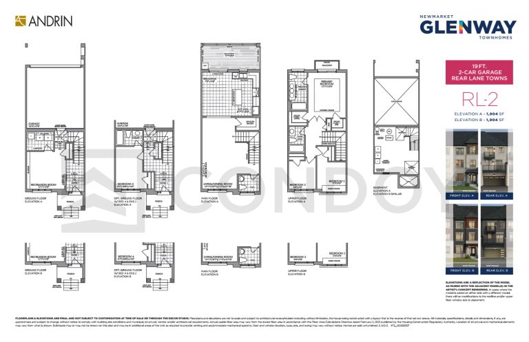 RL 2 Glenway Urban Towns | RL-2 | 1904 SQF | 3/4B