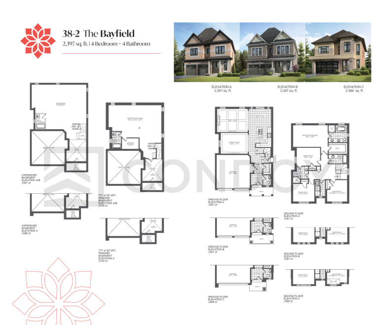 The Bright Side at Mayfield Village The BAYFIELD Floorplan
