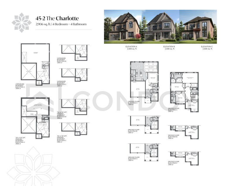 The Bright Side at Mayfield Village The CHARLOTTE Floorplan