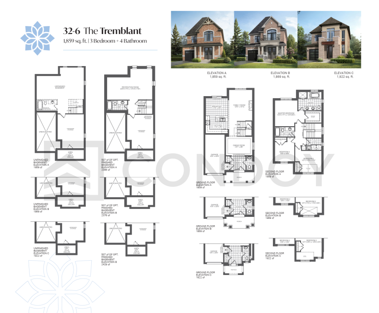 The Bright Side at Mayfield Village The TREMBLANT Floorplan