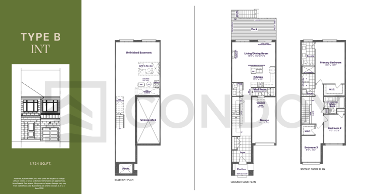 Kingshaven Homes Type B Int Floorplan