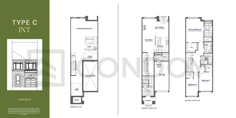 Kingshaven Homes Type C Int Floorplan