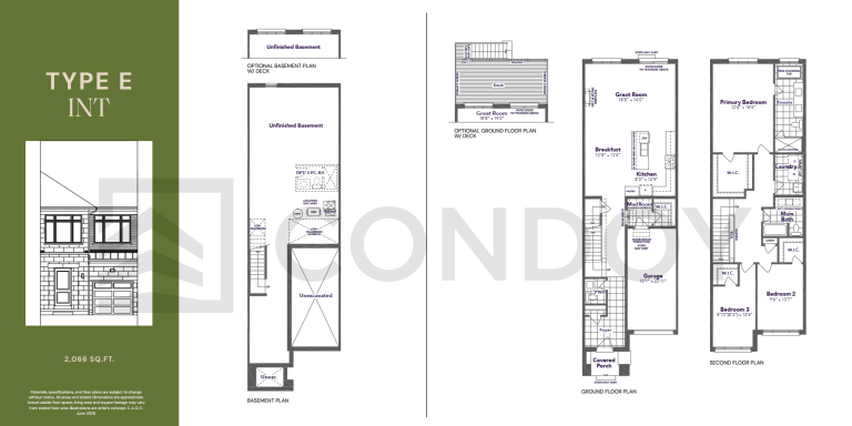 Kingshaven Homes Type E Int Floorplan