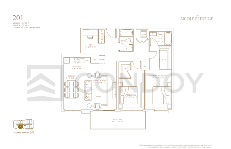 The Bridle Path 201 Floor Plan
