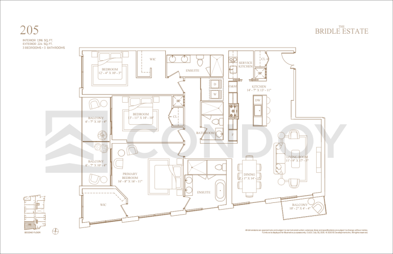 The Bridle Path 205 Floor Plan