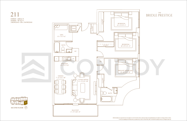 The Bridle Path 211 Floor Plan