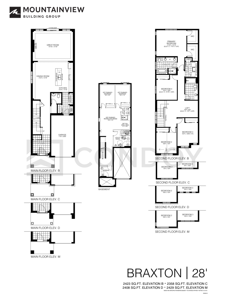 Braxton Spears Gardens | Braxton | 2358 - 2429 SQF | 4B