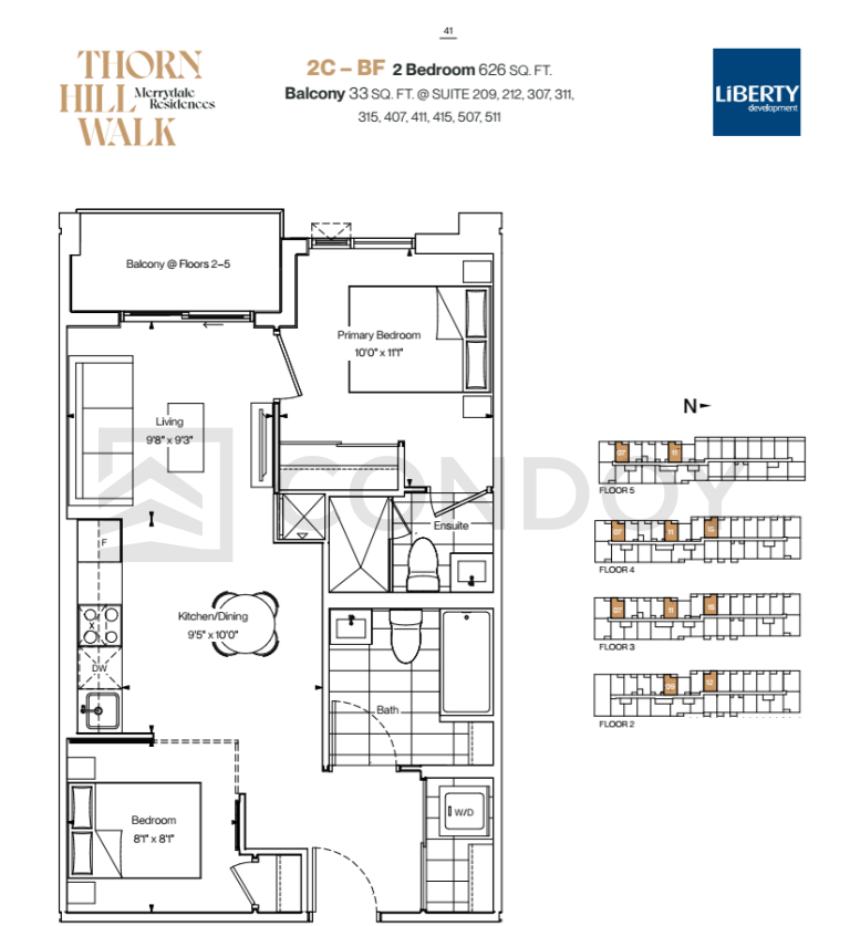 Merrydale Residences 2C (BF) floorplan