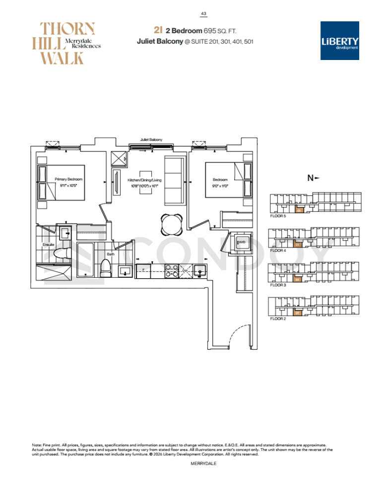 Merrydale Residences 2I floorplan