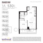 The Westmount Boutique Residences 1A Floor Plan