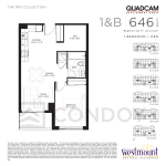 The Westmount Boutique Residences 1&B Floor Plan