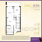 The Westmount Boutique Residences 2Ab Floor Plan