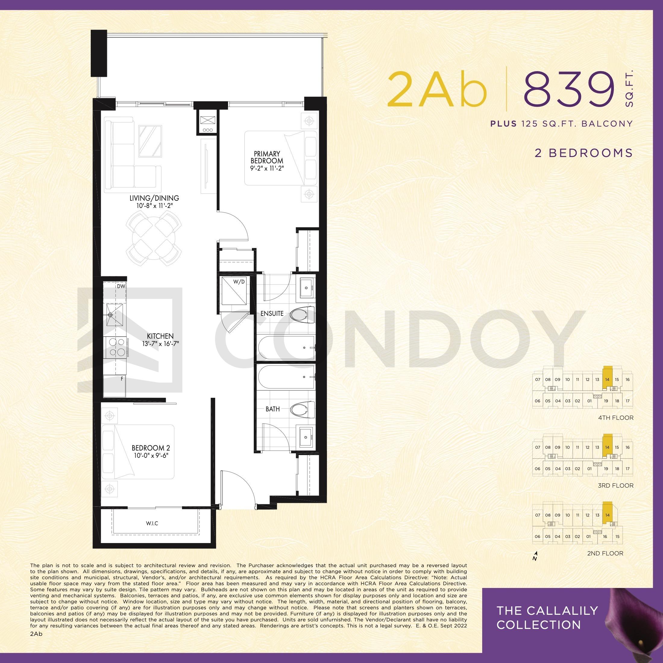The Westmount Boutique Residences 2Ab Floor Plan