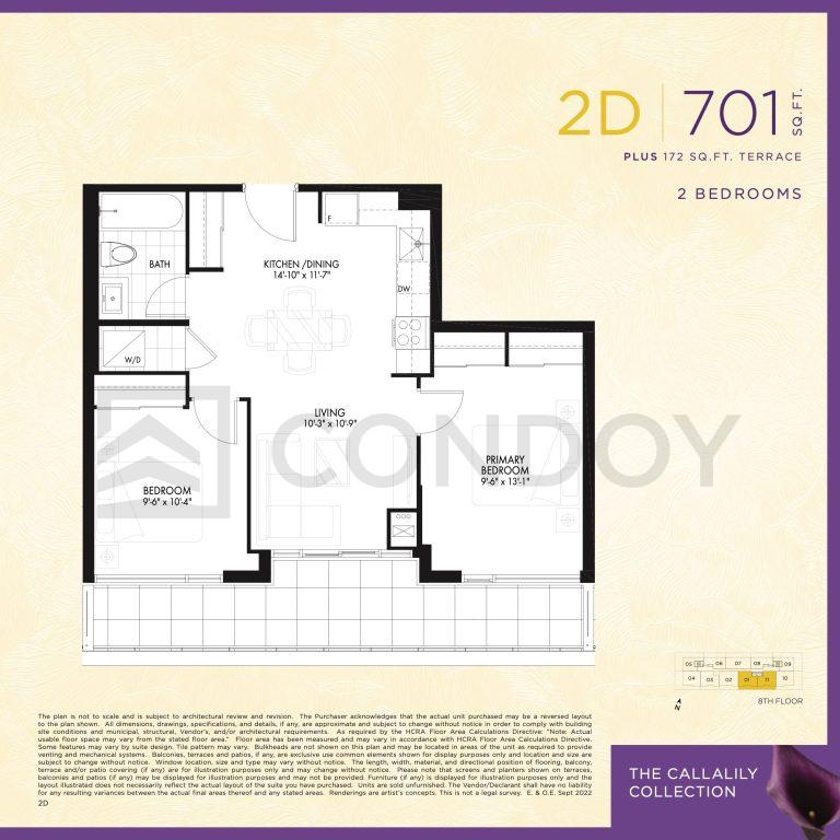 The Westmount Boutique Residences 2D Floor Plan