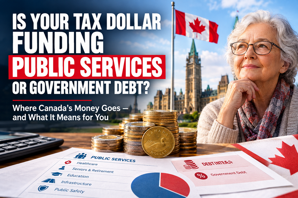 Canadas Tax Dollars Services or Debt Is Your Tax Dollar Funding Public Services or Government Debt?