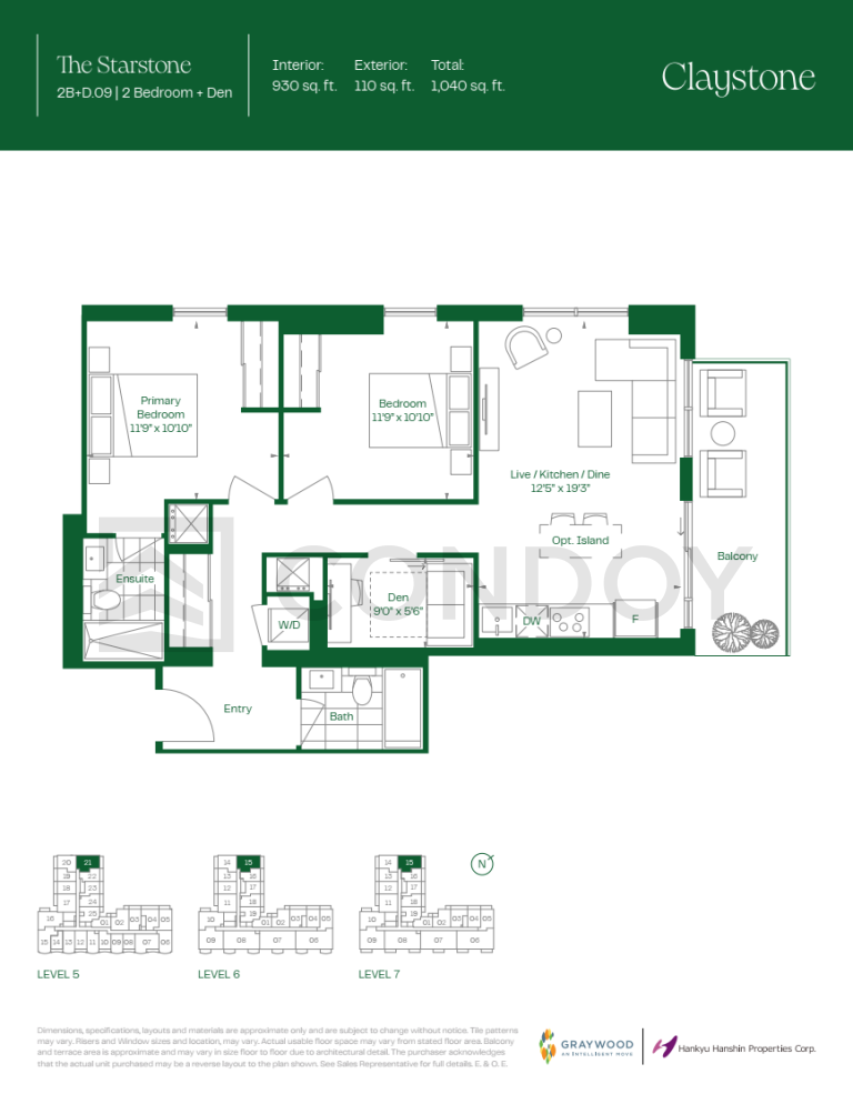Claystone-Condos-The Starstone-Floorplan