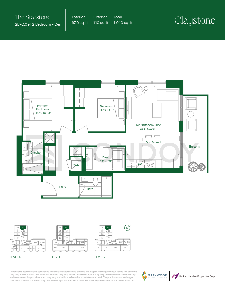 Claystone-Condos-The Starstone-Floorplan
