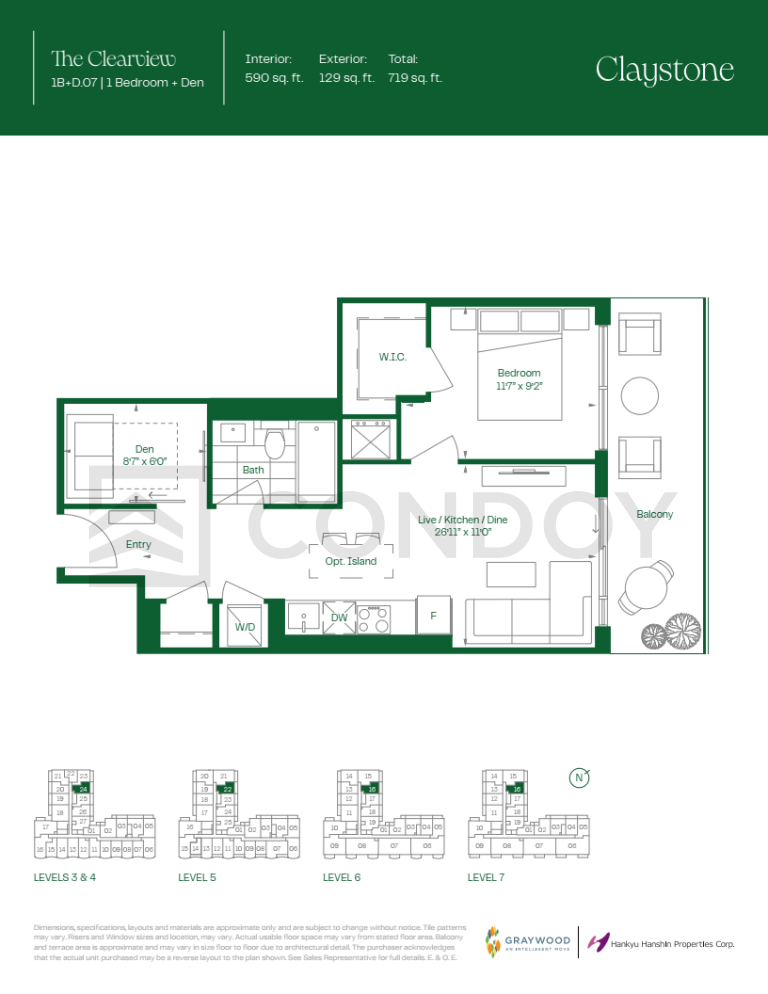 Claystone-Condos-The Clearview-Floorplan