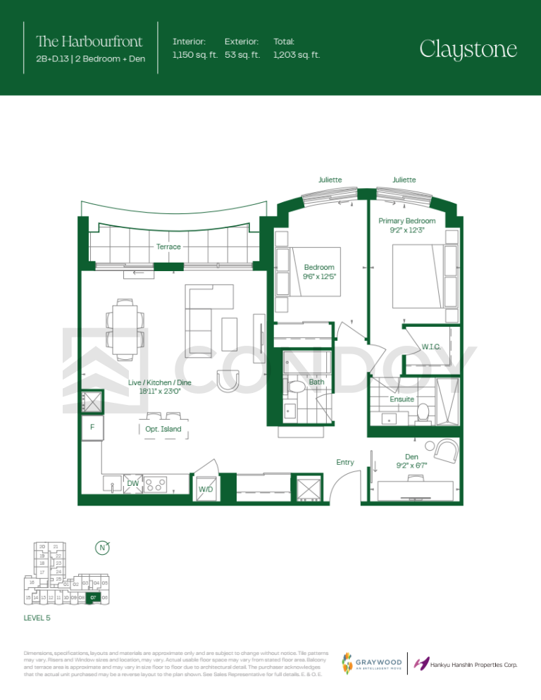Claystone-Condos-The Harbourfront 2.0-Floorplan