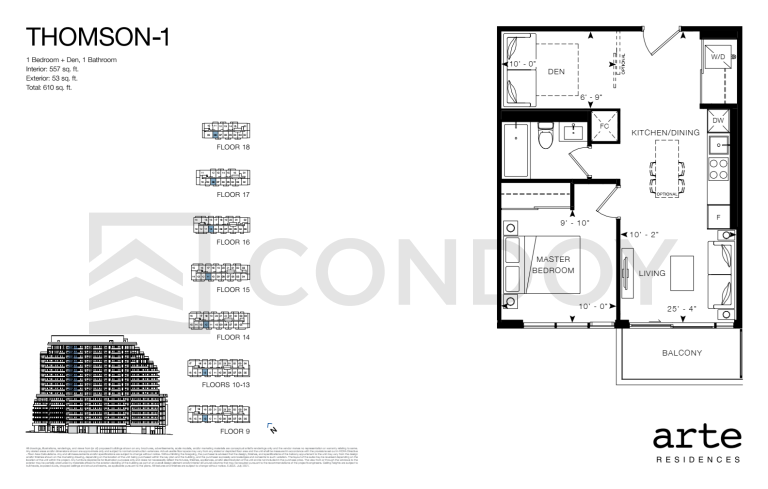 Arte Residences Thomson Floor Plan