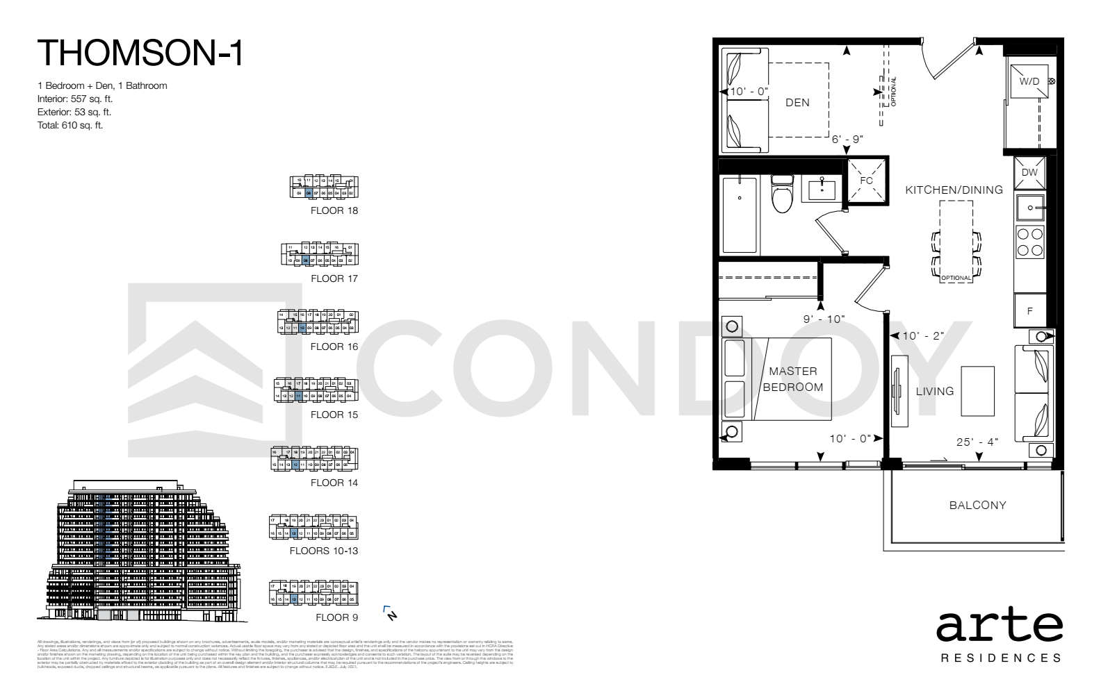 Arte Residences Thomson Floor Plan