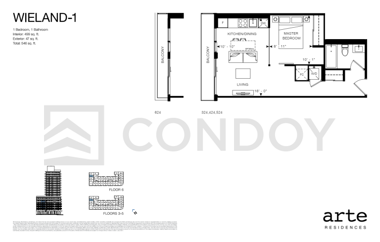Arte Residences Wieland Floor Plan